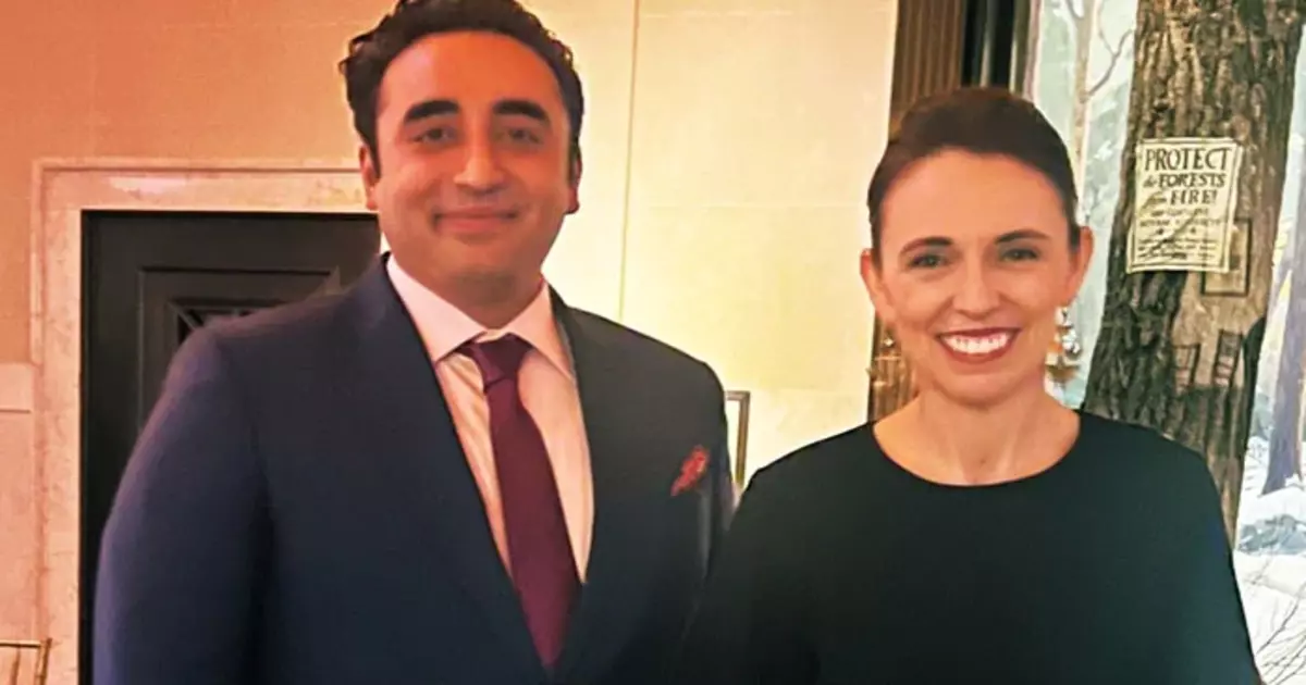 FM Bilawal Pays Tribute To PM Of New Zealand Global Village Space