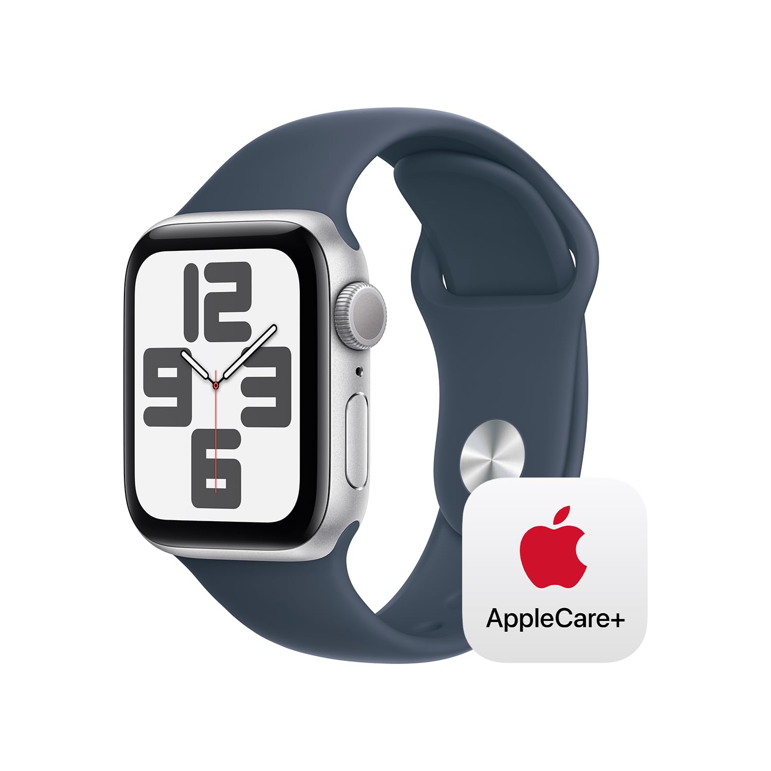 Apple Watch SE (2nd Gen) GPS 44mm: Smartwatch with Starlight Aluminum Case and Sport Band. Fitness & Sleep Tracker, Crash Detection, Heart Rate Monitor