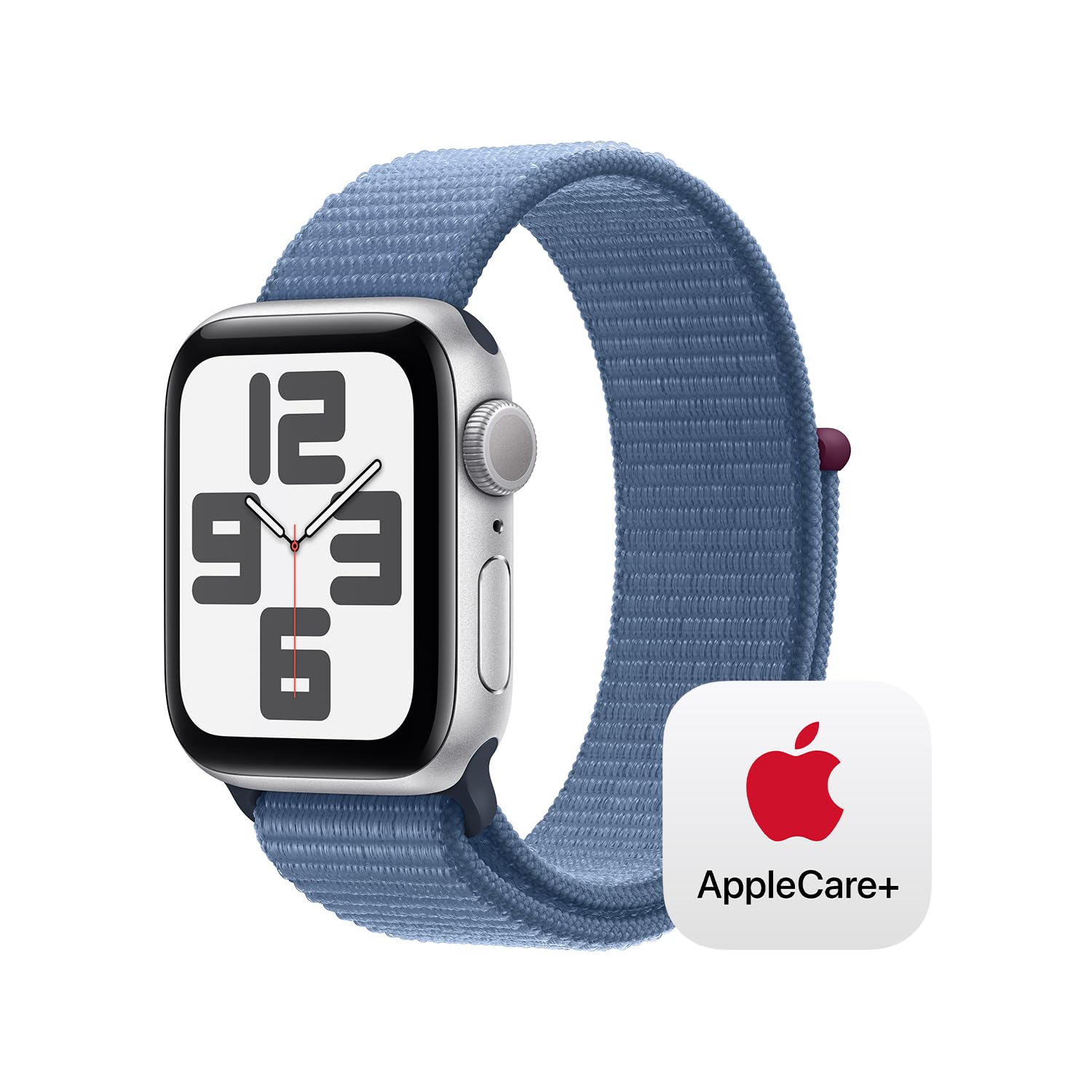 Apple Watch SE (2nd Gen) GPS 44mm: Smartwatch with Starlight Aluminum Case and Sport Band. Fitness & Sleep Tracker, Crash Detection, Heart Rate Monitor