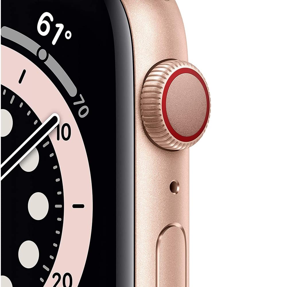 Renewed Apple Watch Series 6 (GPS + Cellular, 40mm) - Gold Aluminum/Pink Sand