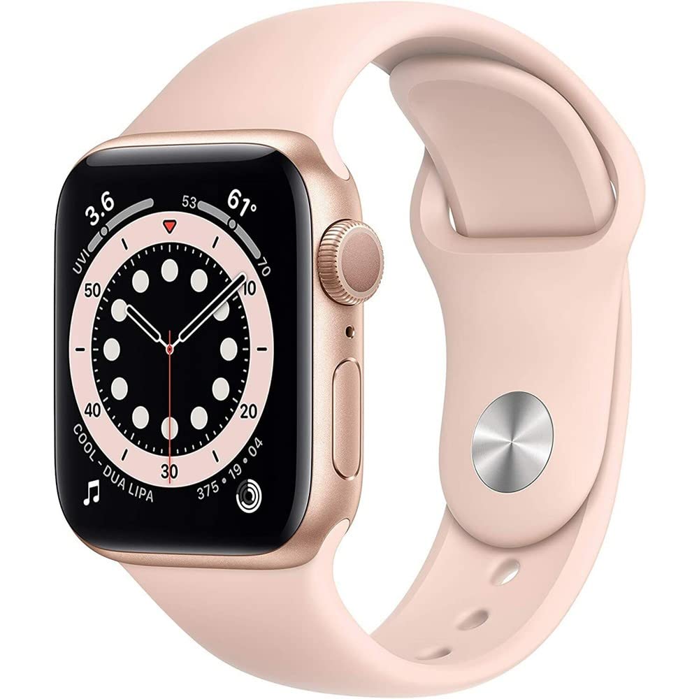 Renewed Apple Watch Series 6 (GPS + Cellular, 40mm) - Gold Aluminum/Pink Sand