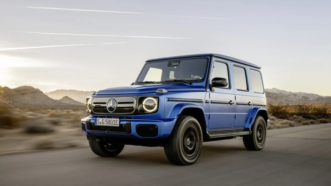 "Introducing the Mercedes-Benz G 580 with EQ Technology: A Powerful and Off-Road Capable Electric Geländewagen"