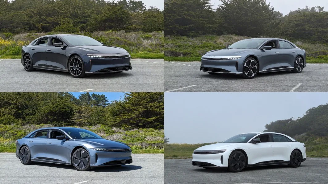 Lucid Air: Exploring the Dynamics of the 2024 Lineup on California's Mountain Roads