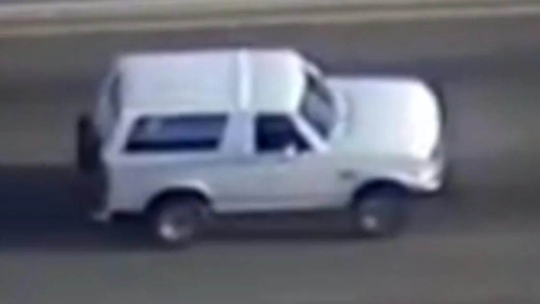 O.J. Simpson's Infamous White Bronco is Now a Museum Piece in Tennessee