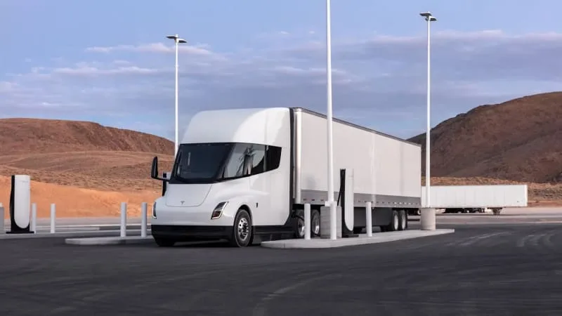 Tesla's Electric Big Rig Charging Corridor: Plans Push Forward Despite Funding Setback