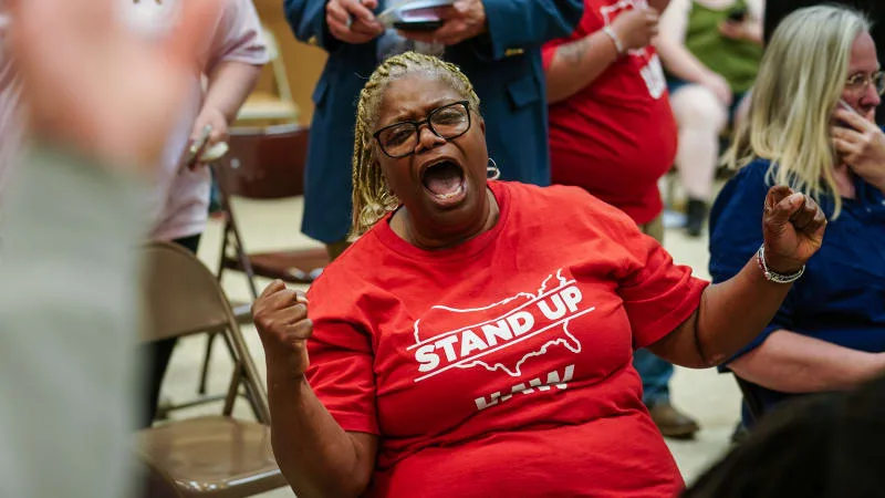 Workers at Volkswagen's Tennessee Plant Vote to Join United Auto Workers, Making History in Southern Auto Industry