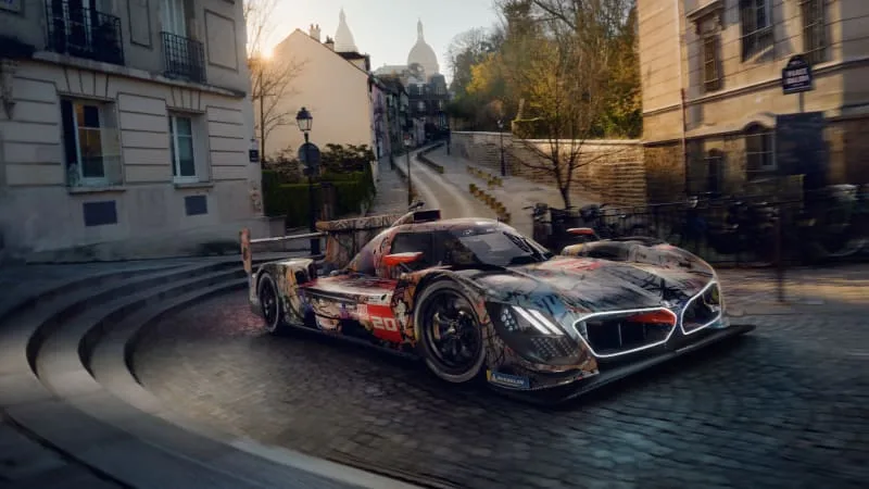 "BMW Unveils its 20th Art Car in Paris for the 2024 24 Hours of Le Mans"