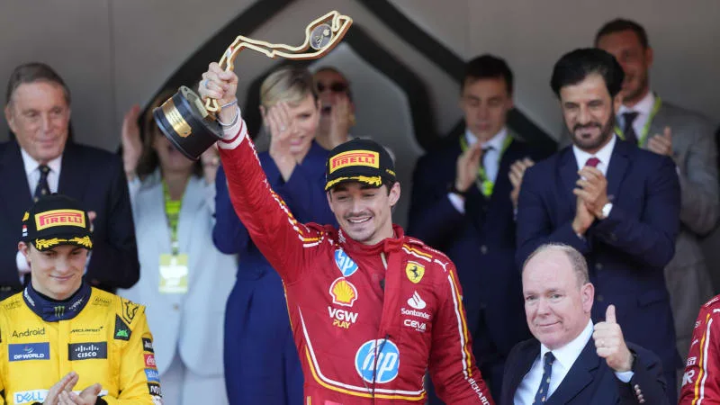 Charles Leclerc Secures Victory in Monaco Grand Prix, Fulfilling Childhood Dream