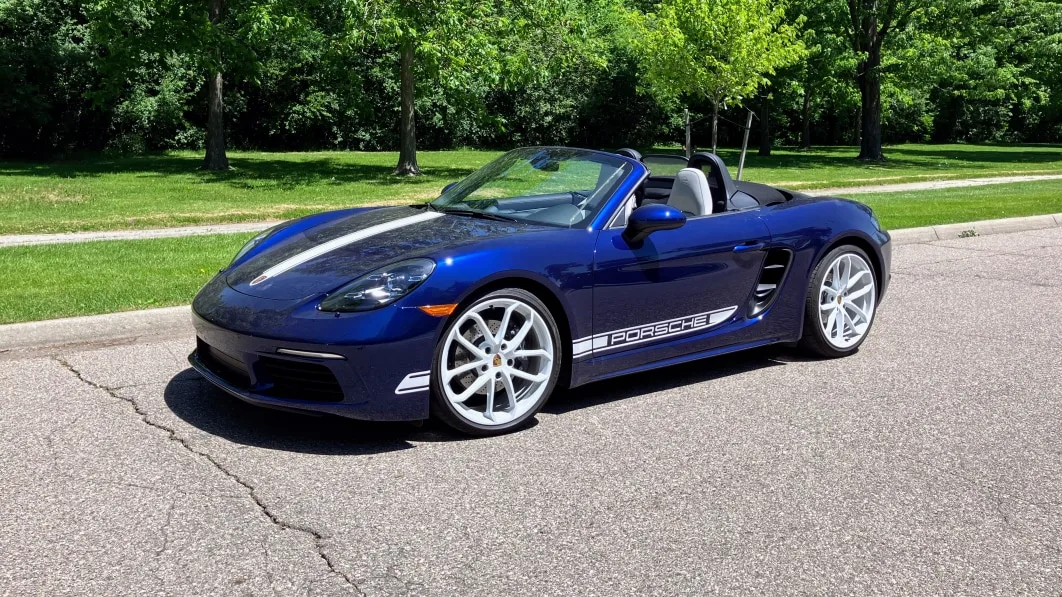 Driving into Summer Bliss: A Joyride in the Porsche 718 Boxster