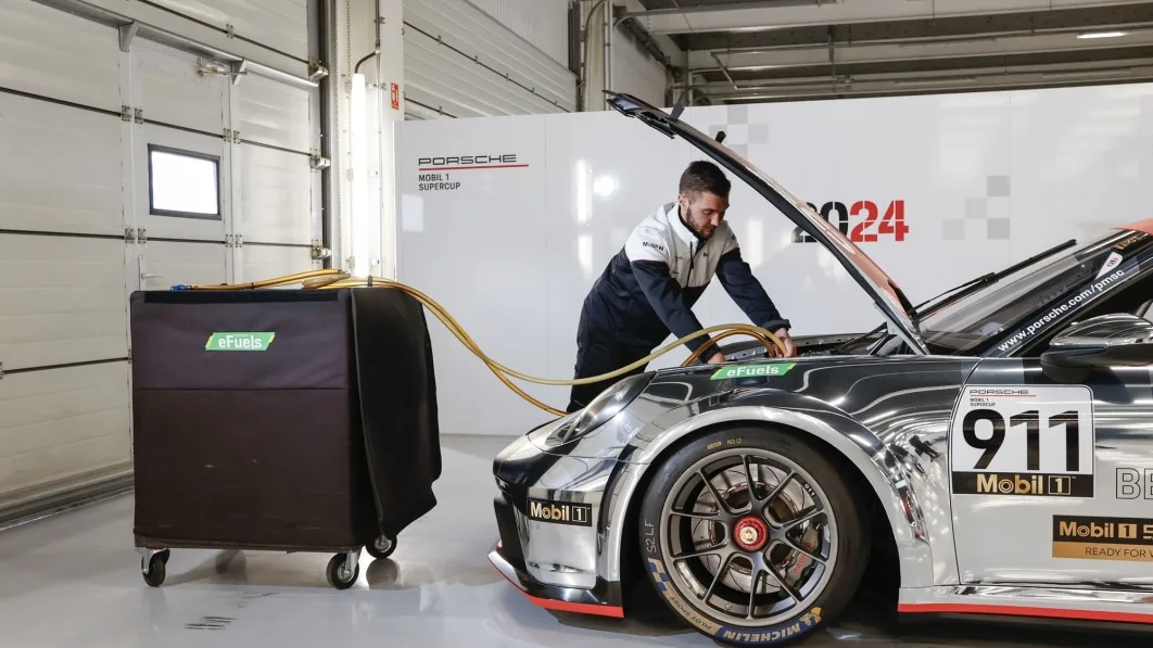 Porsche's Supercup Cars to Burn Synthetic Fuel in 2024 Races