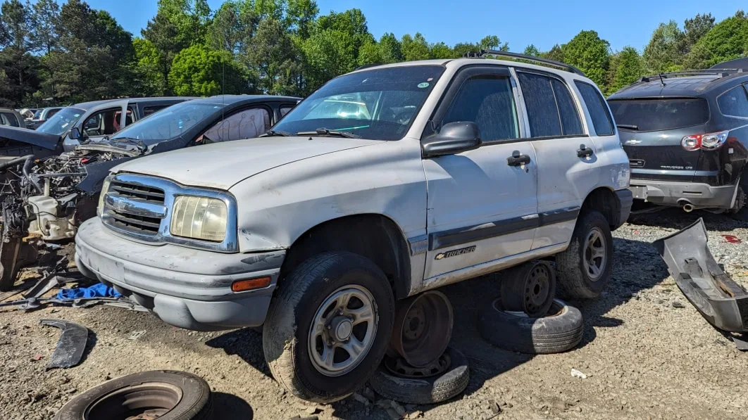 Surviving the Test of Time: Uncovering a Late Model Geo Tracker in a North Carolina Car Graveyard