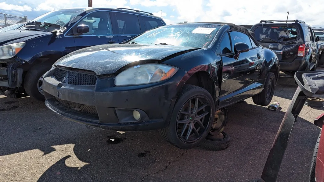 The Last of its Kind: Unearthing a 2012 Mitsubishi Eclipse in a Denver Junkyard