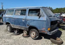 The Story of the Volkswagen Vanagon: A Vintage Classic Car Still Present in Junkyards