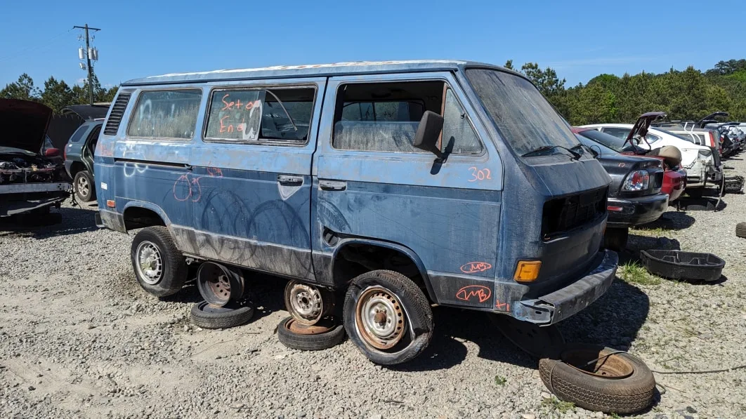 The Story of the Volkswagen Vanagon: A Vintage Classic Car Still Present in Junkyards