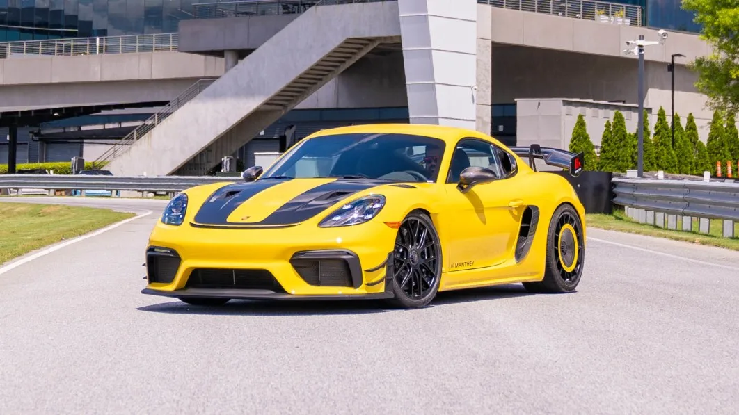 "The Ultimate Track Package: Porsche Unveils Upgraded Kit for 718 Cayman GT4 RS"