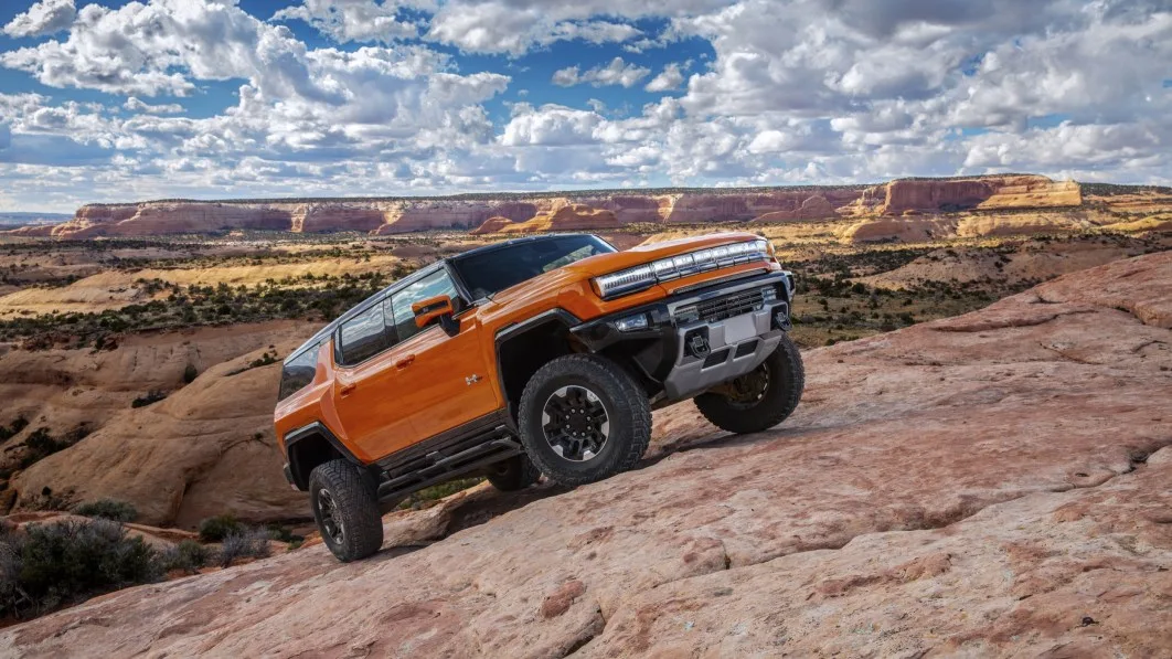 Unleashing the 2024 GMC Hummer EV SUV: Dancing Through Moab's Off-Road Terrain