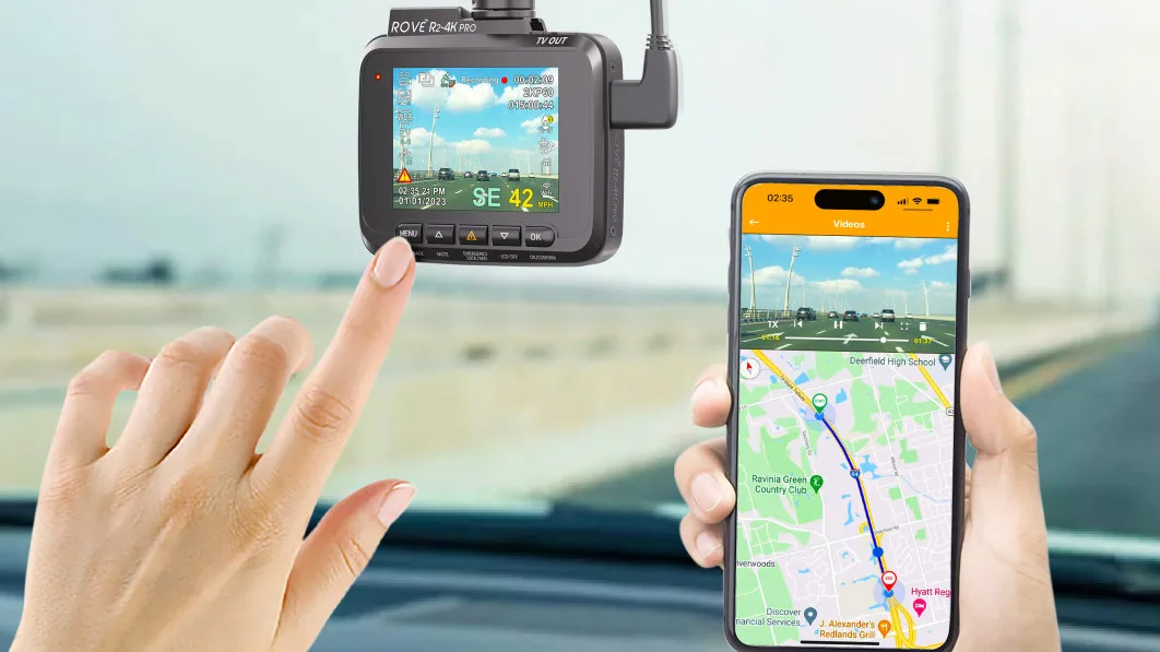 Get Peace of Mind with the Rove R2-4K Pro Dash Cam - Save 44% on Amazon