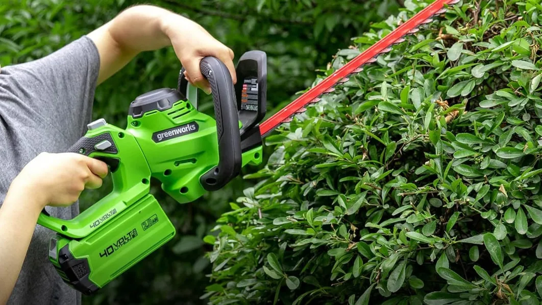 "Get Your Hedges in Shape for Summer with a 48% Discount on the Greenworks 40V Hedge Trimmer"