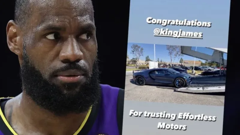 LeBron James Slams Car Dealership's False Brag About Bugatti Purchase