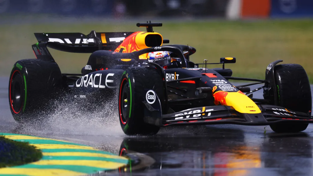 Max Verstappen's Early Exit and Fernando Alonso's Strong Performance Highlight Rainy FP2 at Circuit Gilles Villeneuve