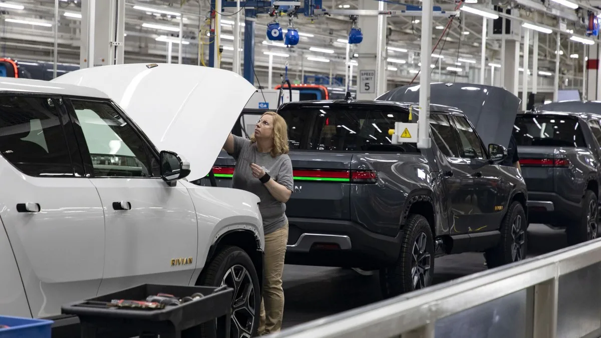 Rivian Slashes Costs and Streamlines Manufacturing Process for Electric Vehicles