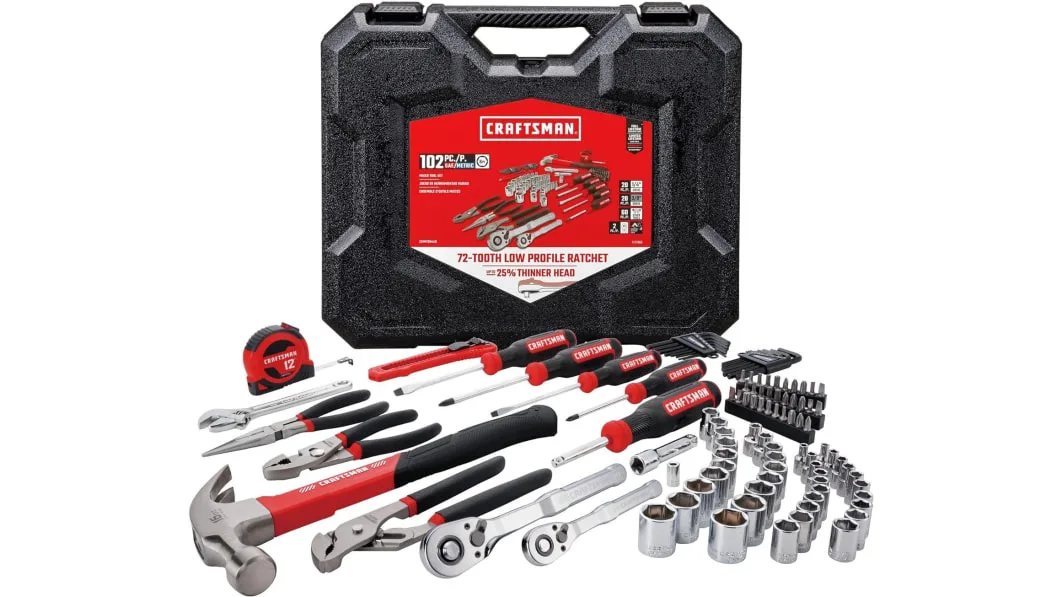 Score a Father's Day Deal: Get 27% off a Craftsman Mechanics Tool Set on Amazon