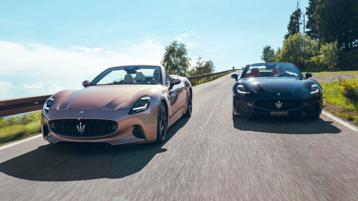 The Maserati GranCabrio Folgore: The World's First Luxury Electric Convertible