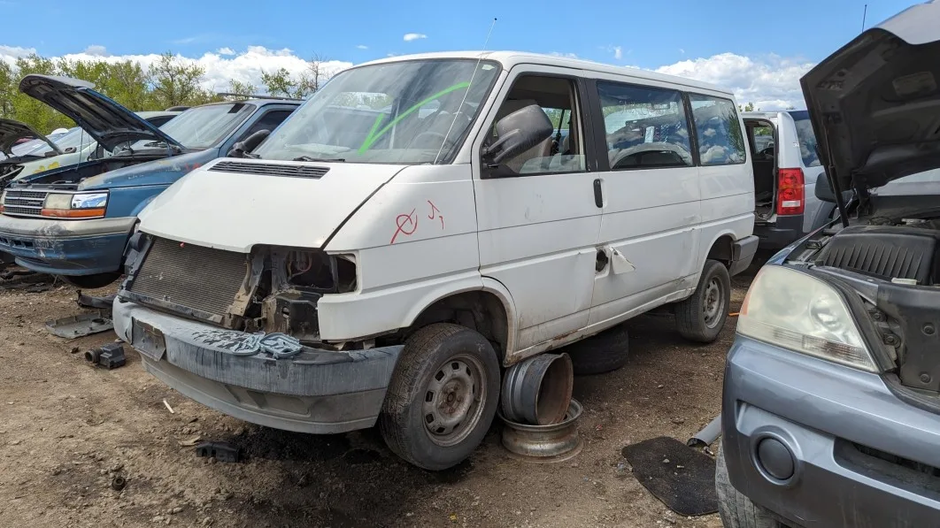 The Rare and Resilient VW EuroVan: A Forgotten Gem in the US Junkyards