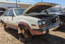 Unveiling the Forgotten Gem: A Rare Four-Door American Motors Corporation Eagle Sedan