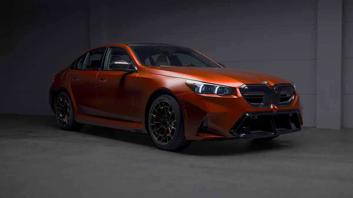 "2025 BMW M5 Pebble Beach Concours d'Elegance - A One-of-a-Kind Custom Car for Auction"