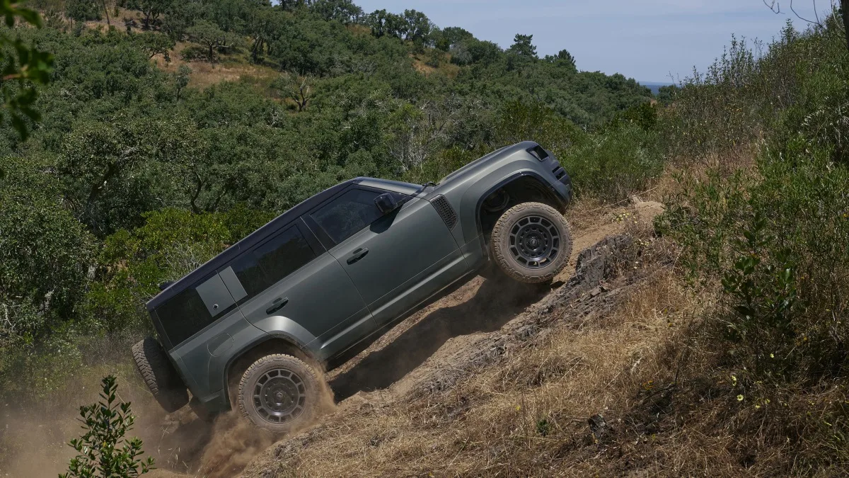 "2025 Land Rover Defender 110 Octa: The Ultimate Combination of Urban Speed and Off-Road Superiority"