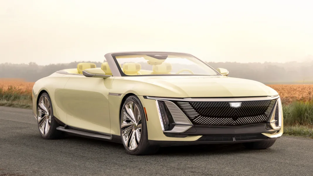 Cadillac Unveils Sollei: A Luxurious Electric Convertible Concept