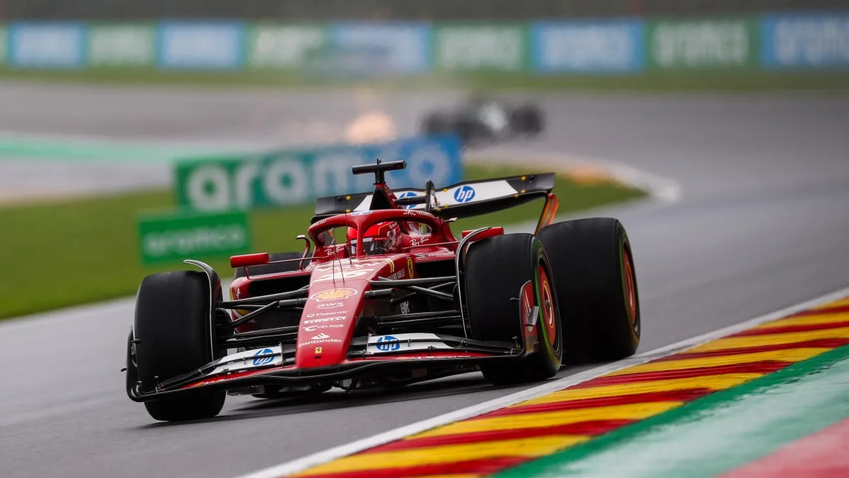 Charles Leclerc Secures Pole Position for Belgian Grand Prix as Verstappen Faces Grid Penalty