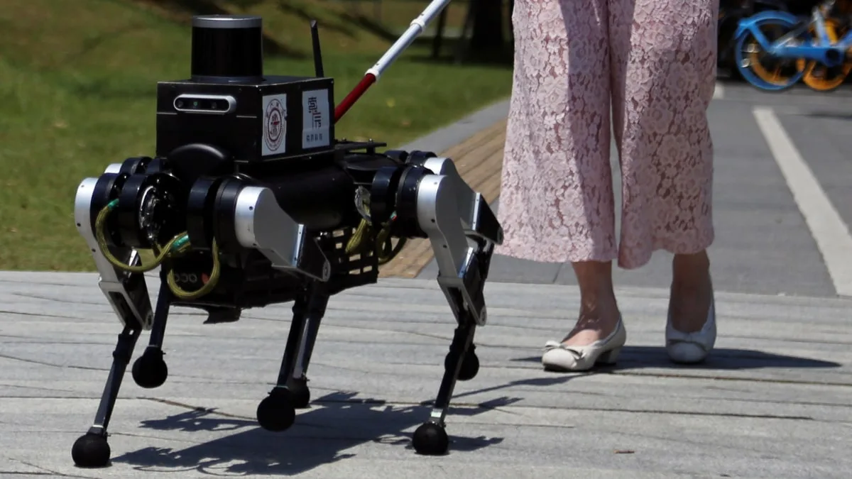 Chinese Robot "Guide Dog" Could Revolutionize Assistance for Vision Impaired People