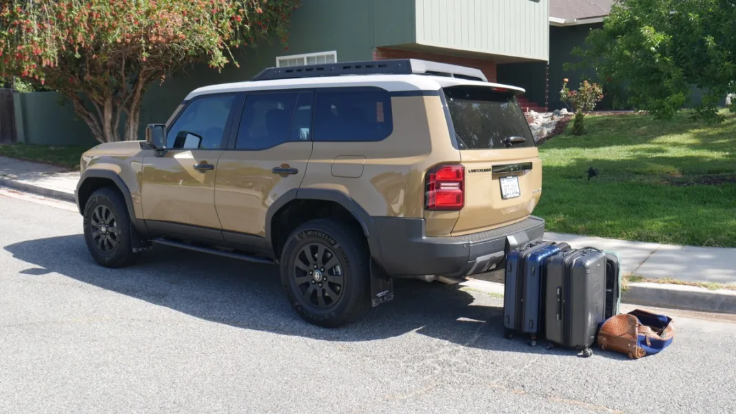 Comparing Cargo Space: Toyota Land Cruiser vs. 2024 Lexus GX