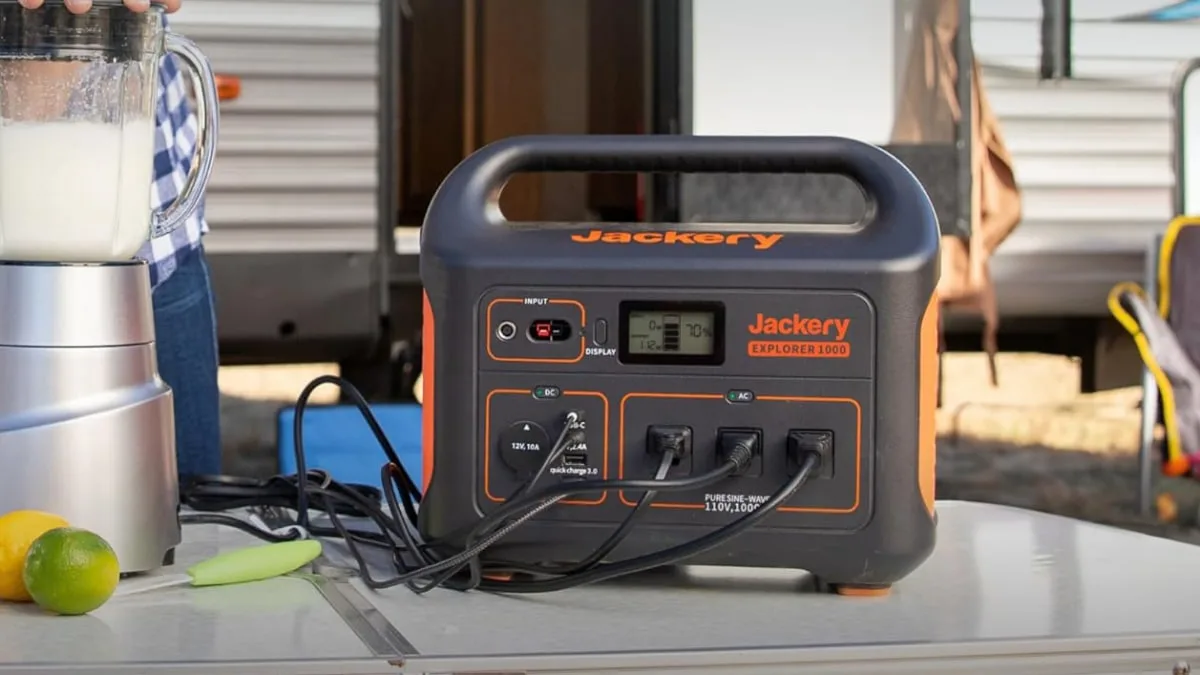 Get 42% Off the Jackery Explorer 1000 Portable Power Station and Never Be Without Power Again