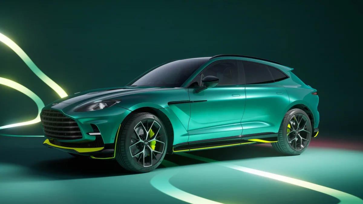 Introducing the Aston Martin DBX707 AMR24 Edition: A Tribute to F1 Racing with Stunning Design and Powerful Performance