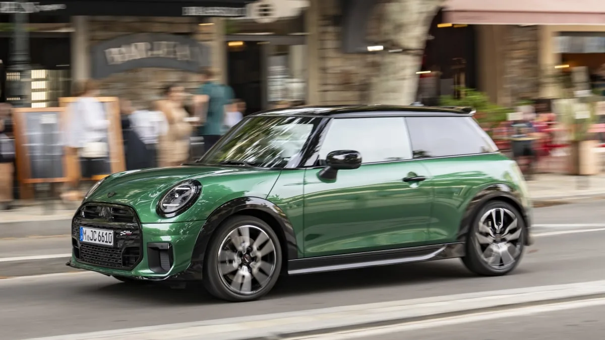 "Introducing the Mini Cooper S - John Cooper Works Trim: A Stylish Addition with Cosmetic Upgrades"