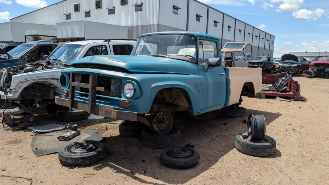 Rediscovering the Classic International C-Series Truck: A Piece of History in a Colorado Junkyard