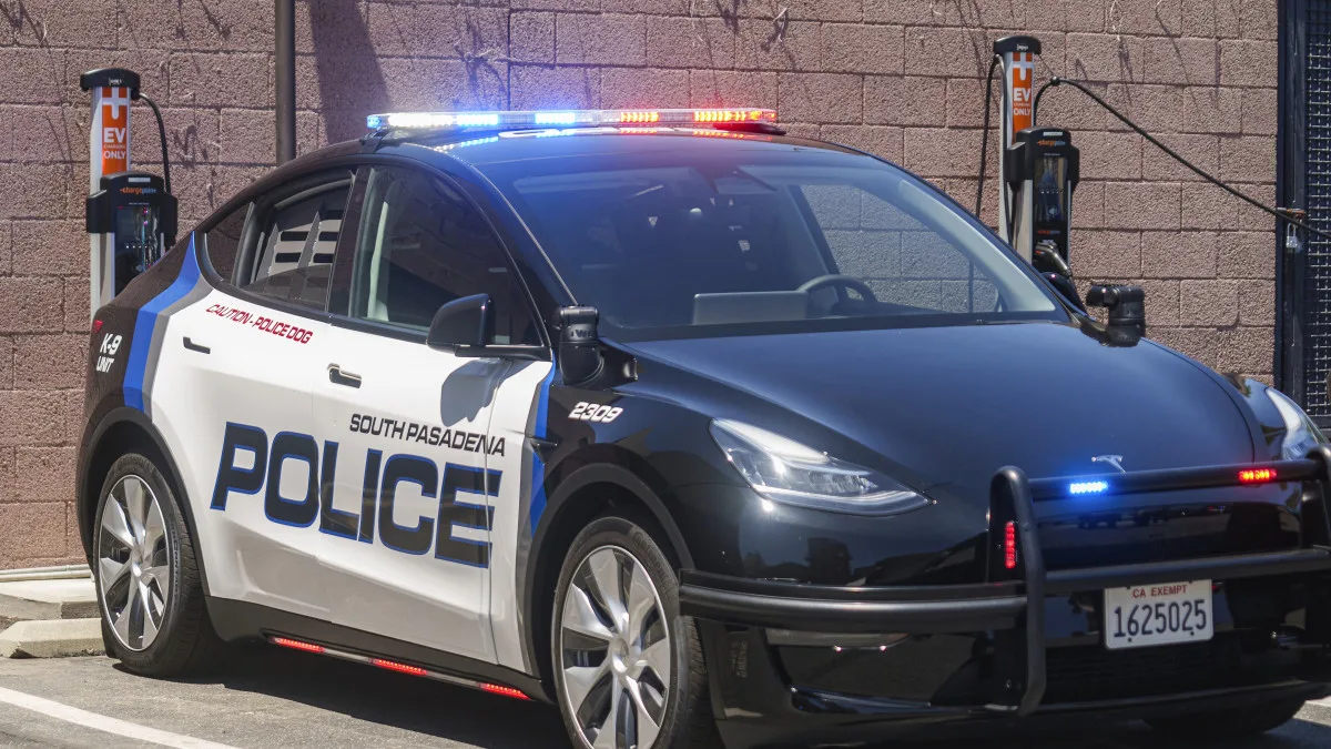 Southern California City Becomes First in the Nation to Replace Police Patrol Cars with Teslas