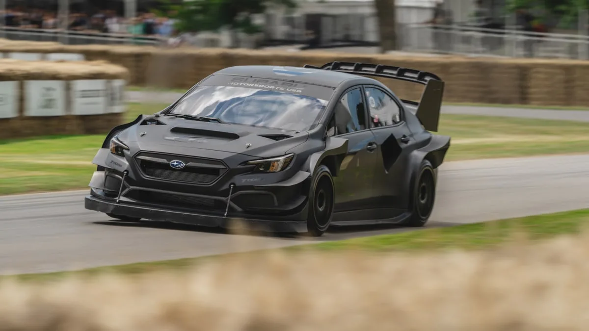 "Subaru WRX: Project Midnight Shines at Goodwood Festival of Speed Hill Climb"