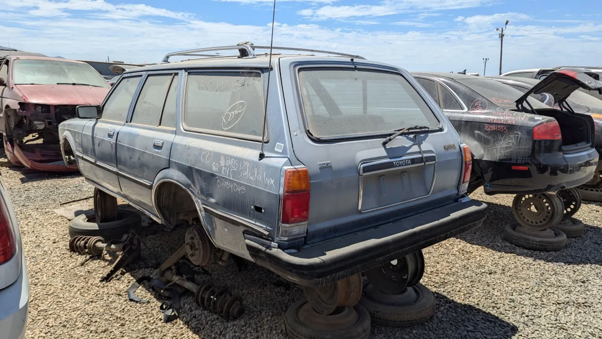 The Luxurious and Rare 1982 Toyota Cressida Station Wagon Unearthed in California Junkyard