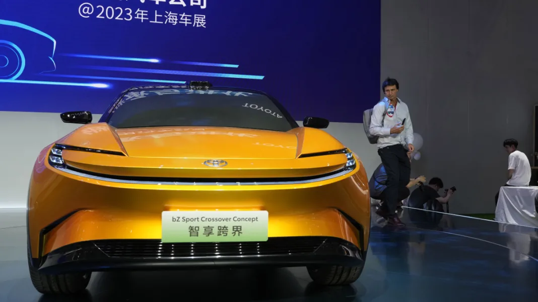 Toyota to Launch Electric Car with Advanced Autonomous Driving System in China