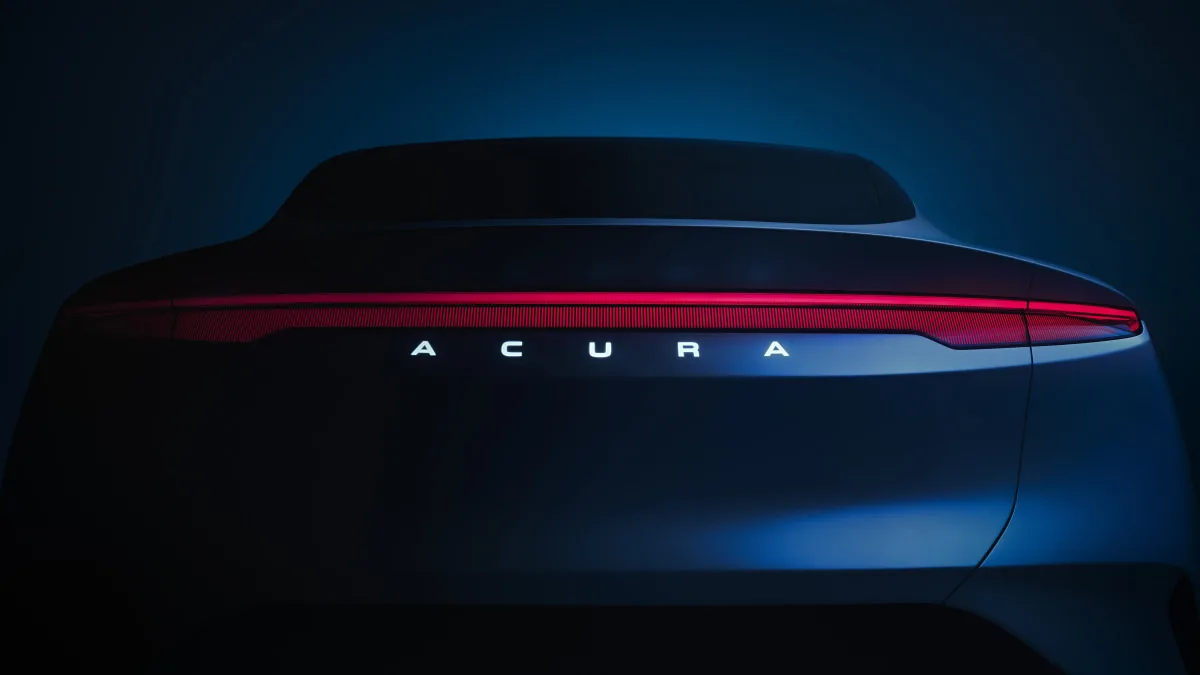 Acura Teases "Next Generation" Performance Concept for Monterey Car Week