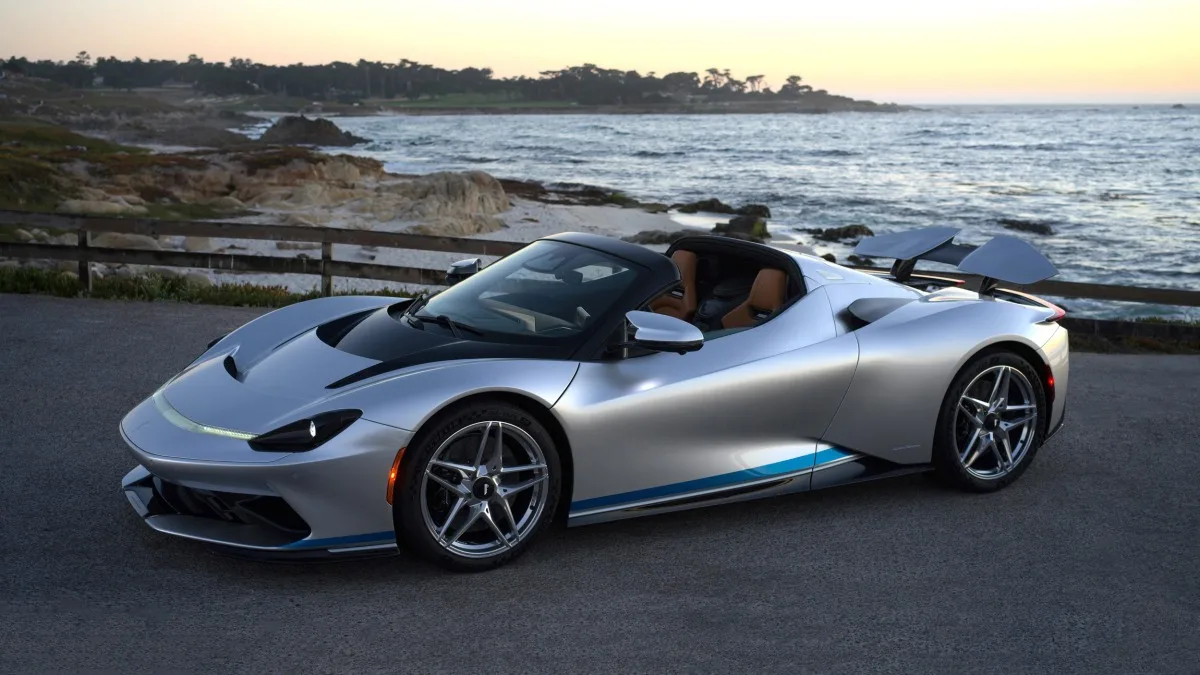 "Battista Targamerica: Pininfarina's Stunning One-Off Electric Hypercar with a Removable Roof"