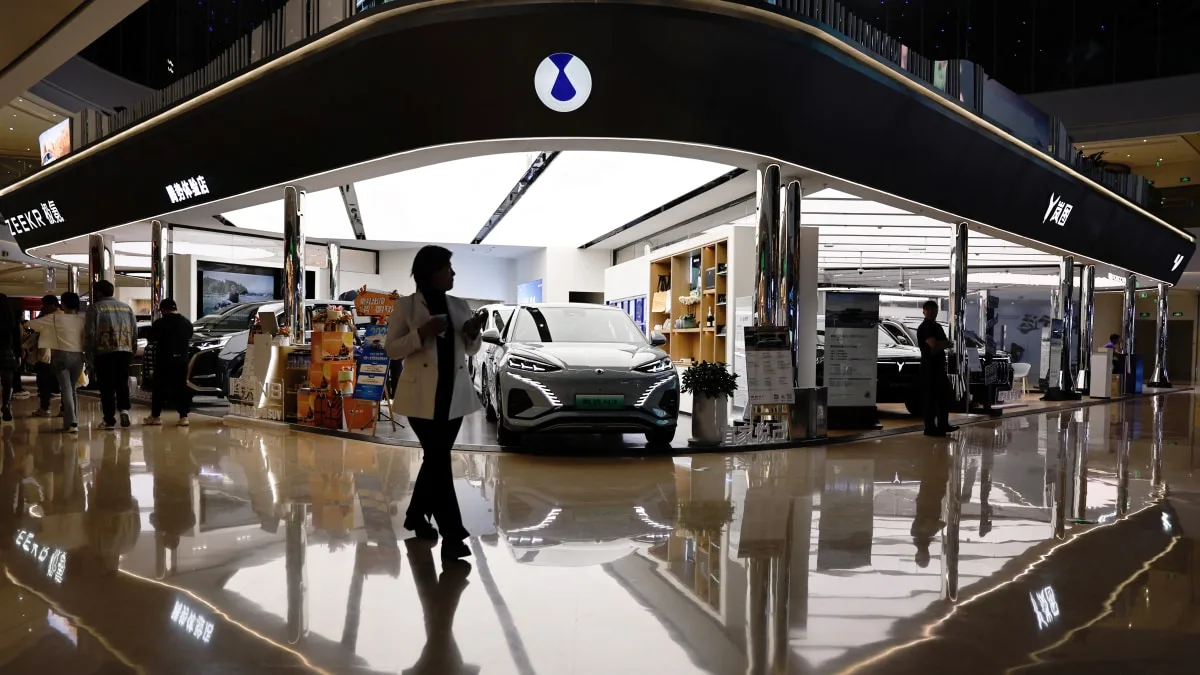 China Leads the Way in Electric Vehicle Adoption, with Half of Vehicle Sales Being EVs