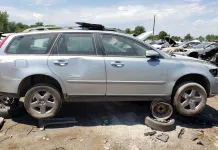 Discover a Rare Find: 2006 Volvo V50 T5 AWD with Manual Transmission Found in Denver Junkyard