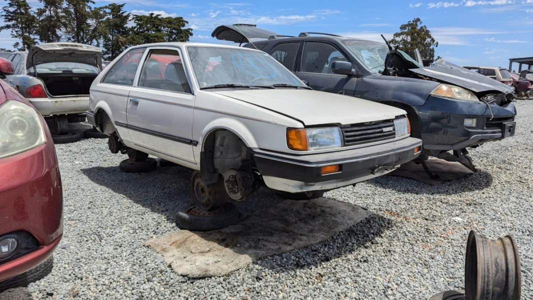 Discover a Rare Find: A Pristine 1987 Mazda 323 with Low Mileage