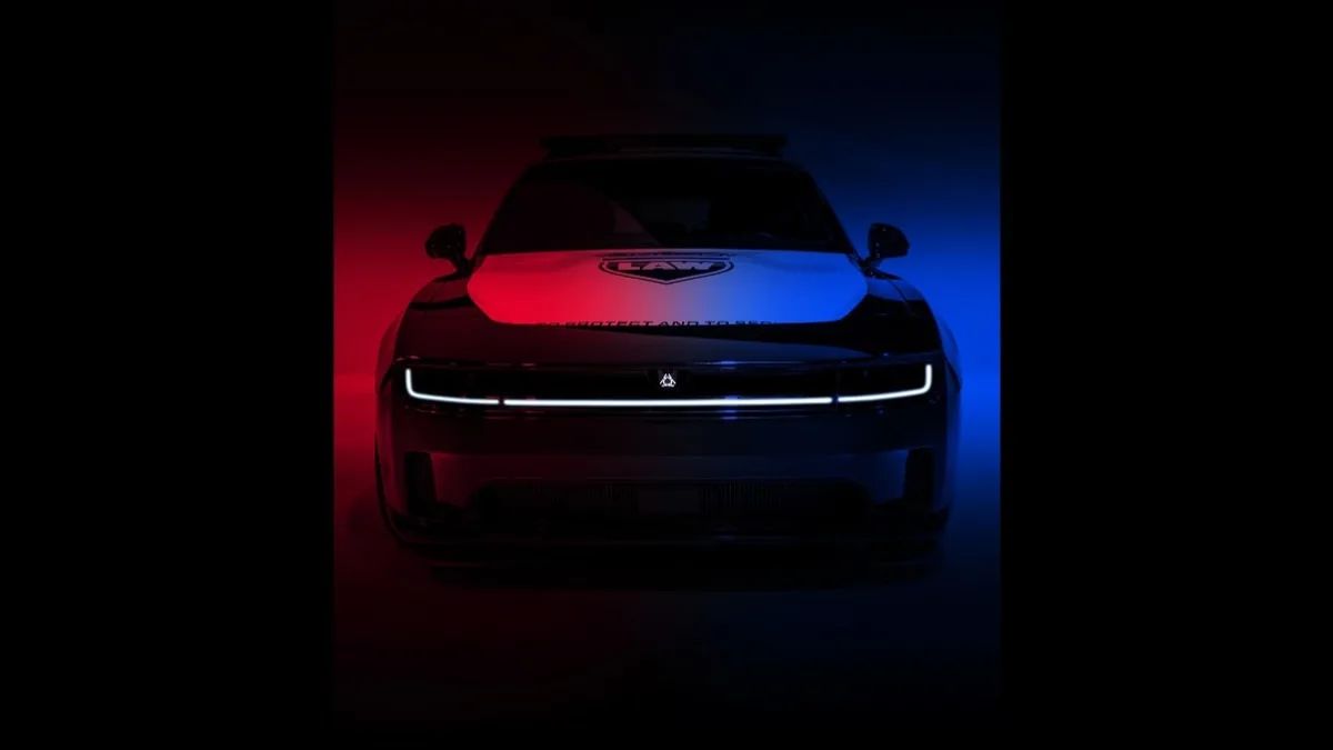 "Dodge Unveils Teaser of Upcoming Law Enforcement Pursuit Version of New Charger"