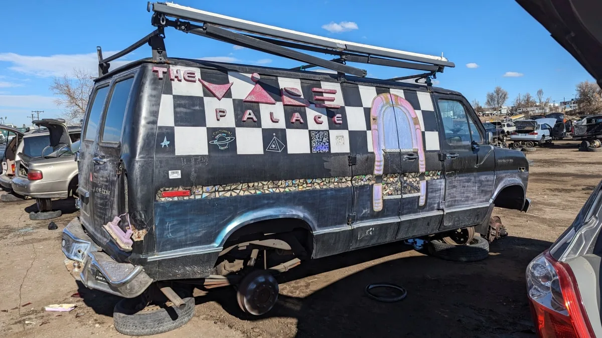 Exploring Denver's Art Car History: The Glorious Vibe Palace Econoline